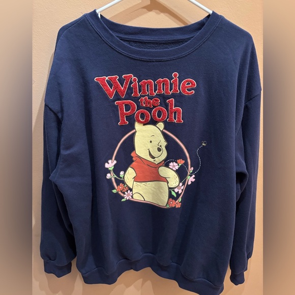 Disney Winnie the Pooh graphic sweatshirt  long sleeves Sweatshirt Size XXL - Picture 3 of 6
